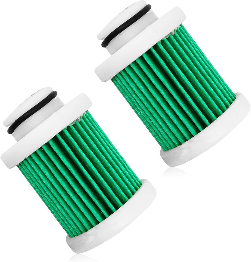 RBOKO 2 PCS 6D8-WS24A-00-00 Fuel Filter Element Compatible with Yamaha F40A F50 T50 F60 T60 F70 F90 F115 Outboard Motor (2004 and Later) - Image 1
